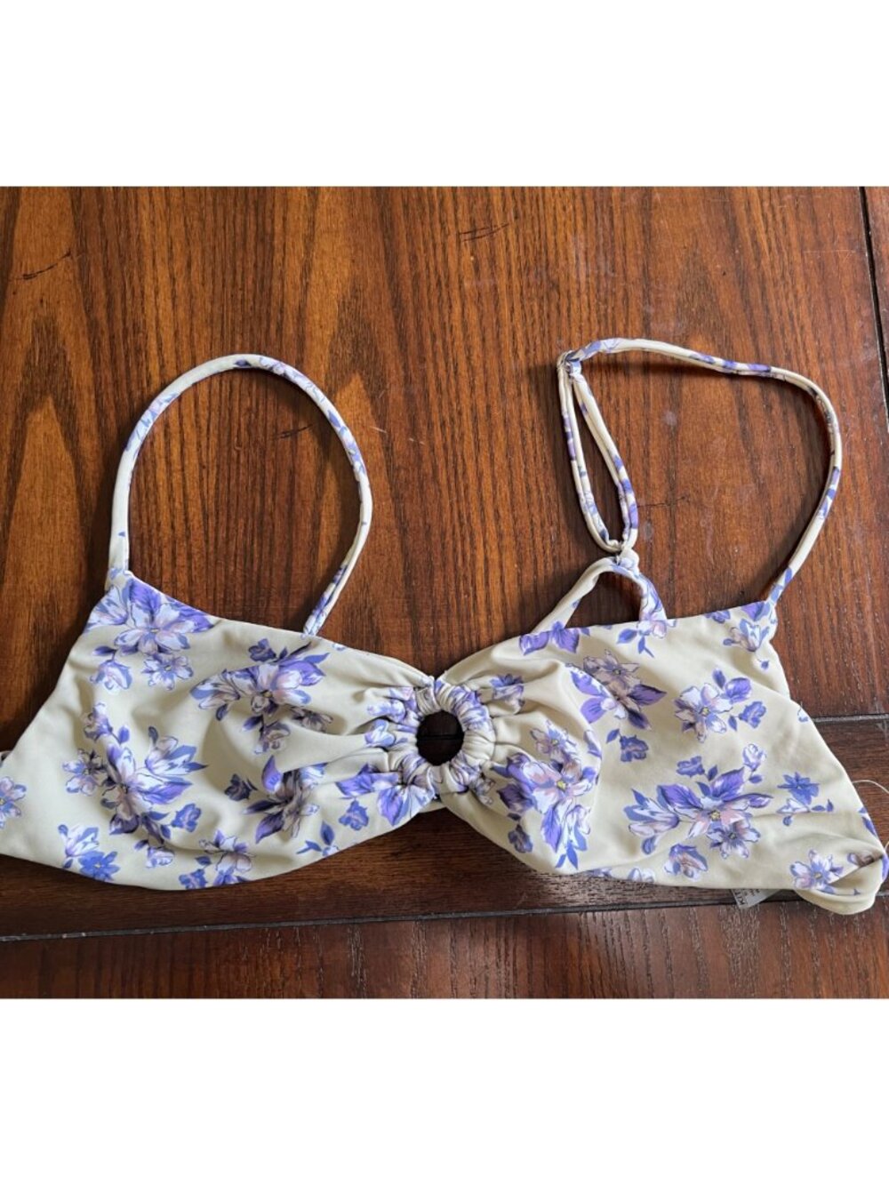 Kittenish By Jesse James Decker Green Floral Bikini Swimsuit Set XXL Beachwear J - Picture 2 of 9